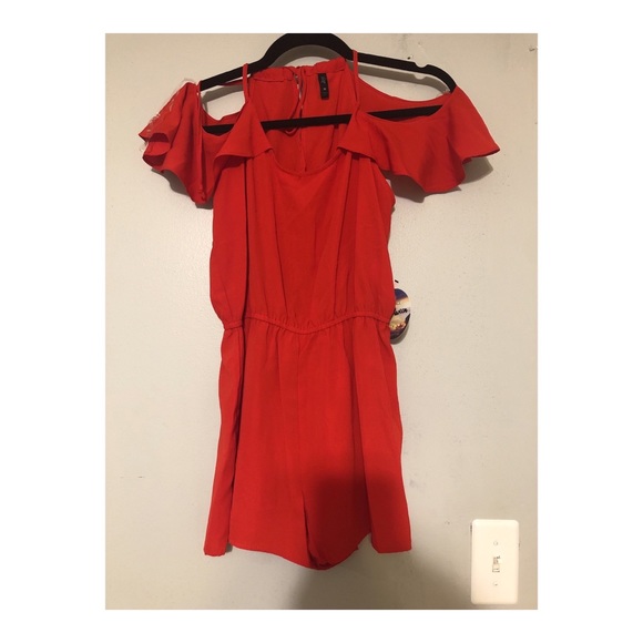 Bebop red romper - Picture 1 of 2